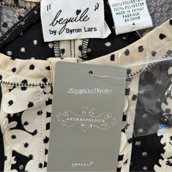 Anthropologie NWT Byron Lars layered petal fired sheath *shop@iamwarrior - Picture 12 of 13